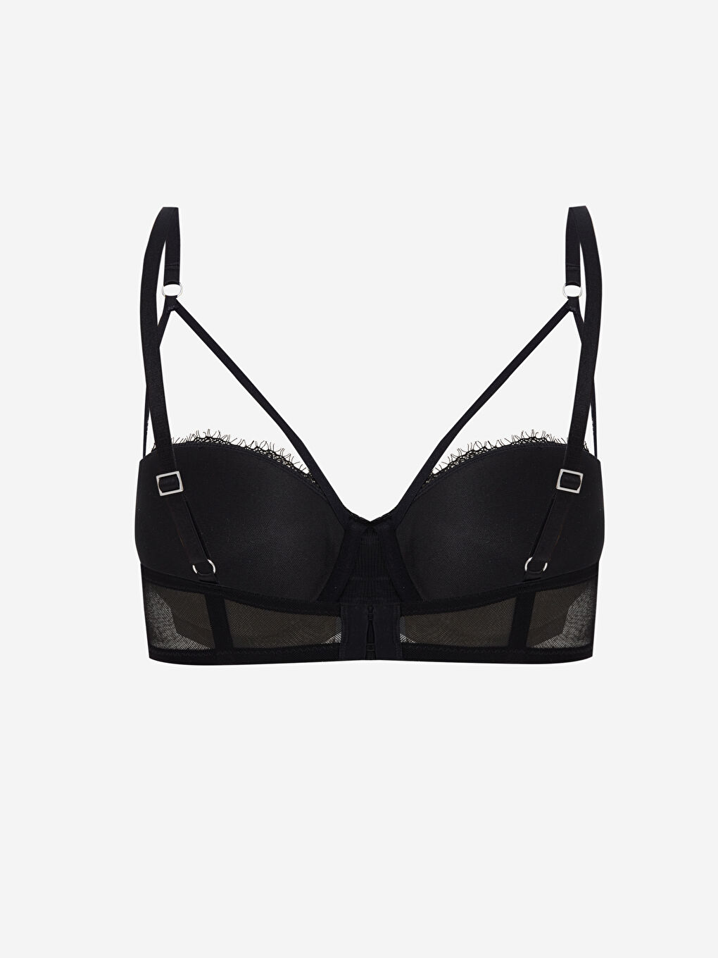 Underwire Half Padded Lace Fantasy Strapless Bra -S4HG86Z8-CVL