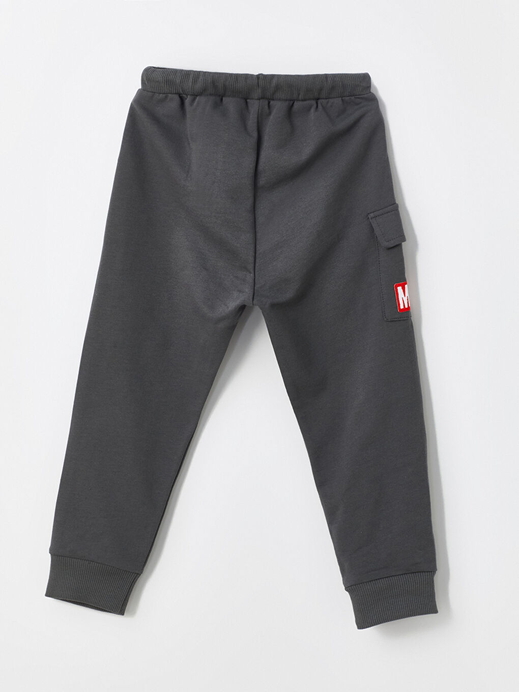 LCW Kids Gri Beli Lastikli Kaptan Amerika Erkek Bebek Jogger Eşofman Altı - 1