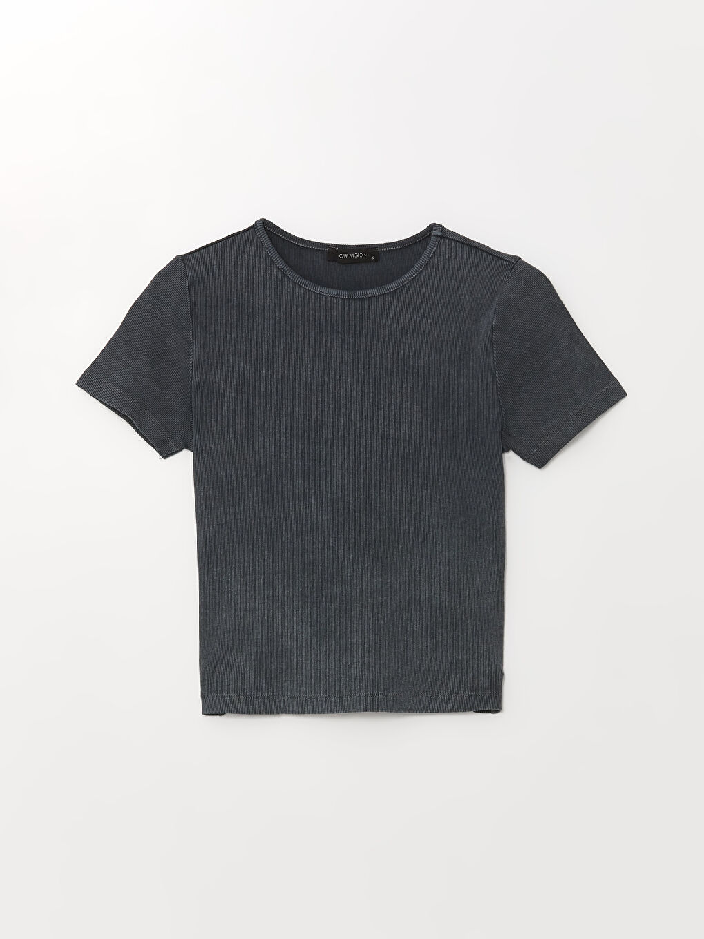 Crew Neck Regular Short Sleeve Women's T-shirt -S4HH40Z8-M0U