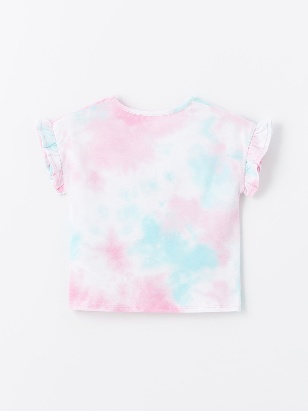 Crew Neck Printed Short Sleeve Baby Girl T-Shirt, Pack of 2 -S4HH88Z1-GA5