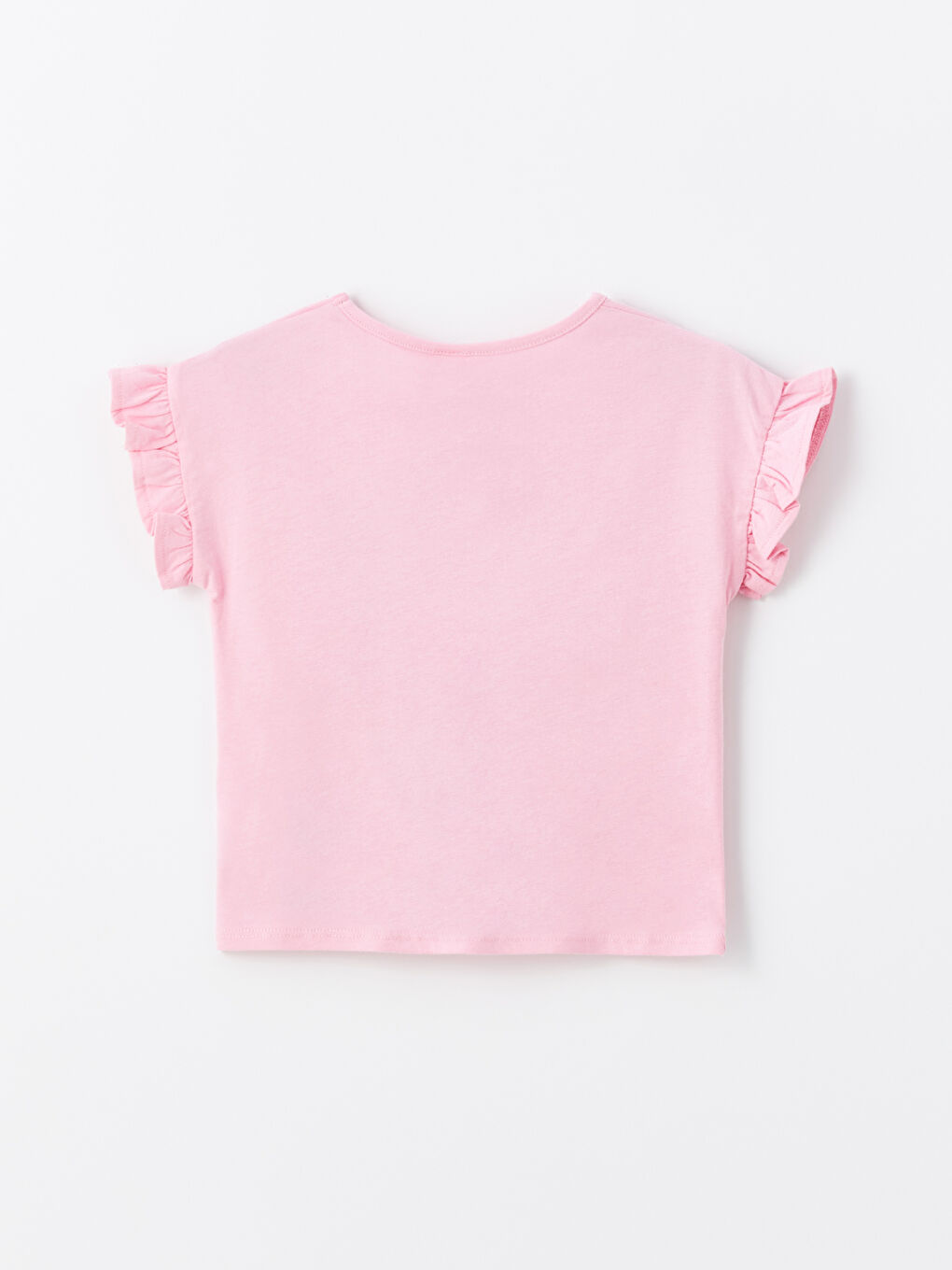 Crew Neck Printed Short Sleeve Baby Girl T-Shirt, Pack of 2 -S4HH88Z1-GA5
