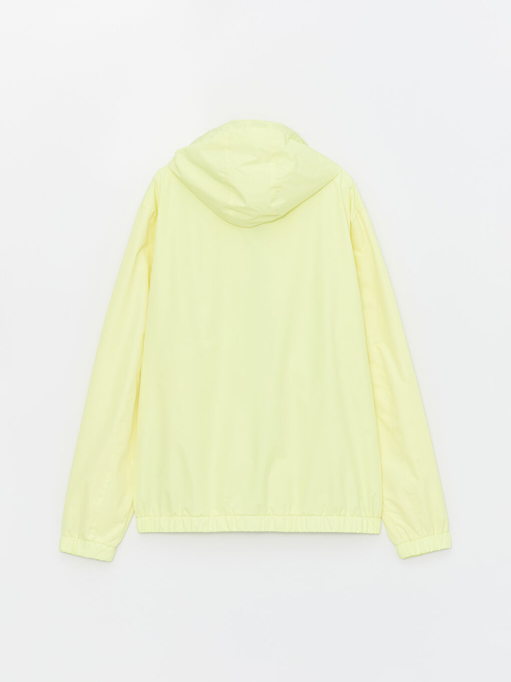 بالطو مطر بفتحة عادية بكابوش للرجال-7