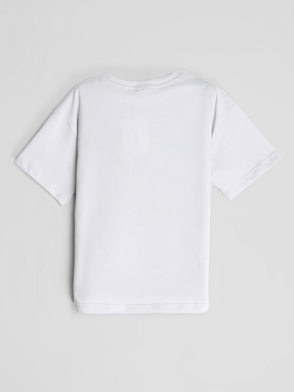 Oversize Crew Neck Boys' T-Shirt-2