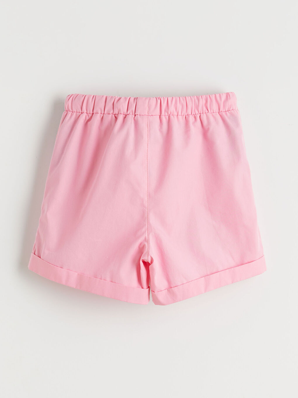 Beli Lastikli Kız Çocuk Şort-1