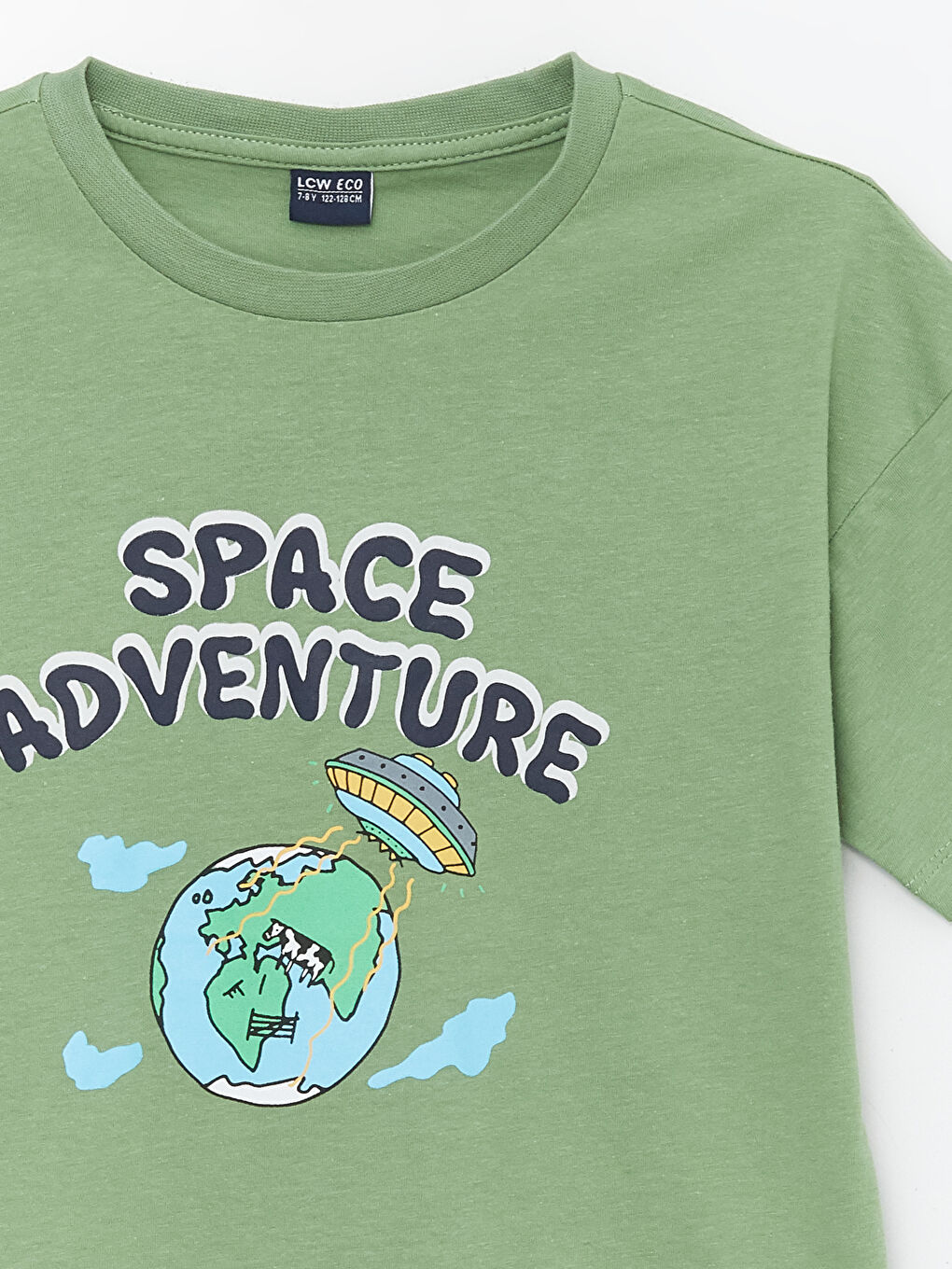 تي-شيرت أولاد بكول مدور وقصة مريحة-2