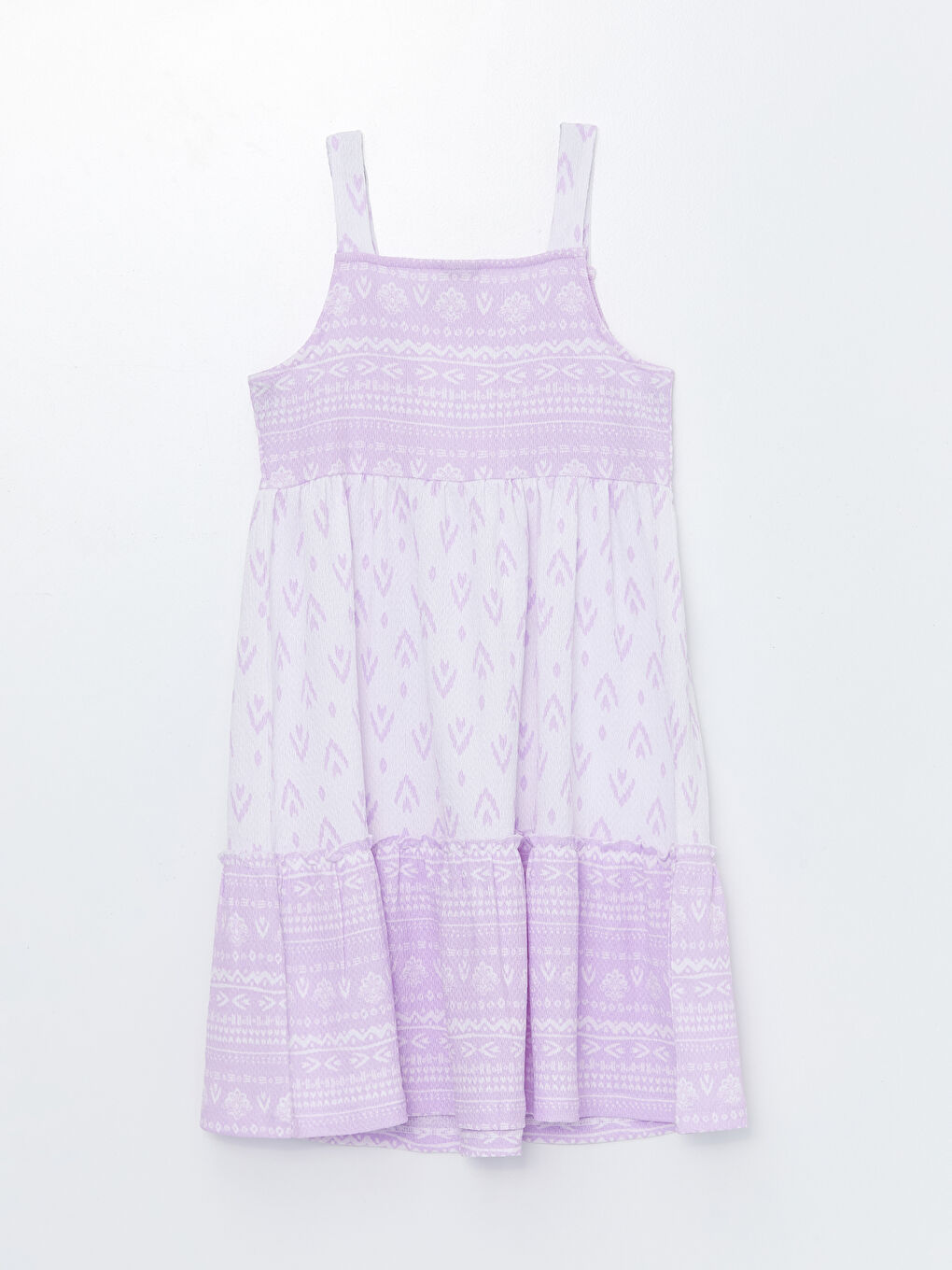 Square Neck Girls' Dress -S4HJ31Z4-LSC