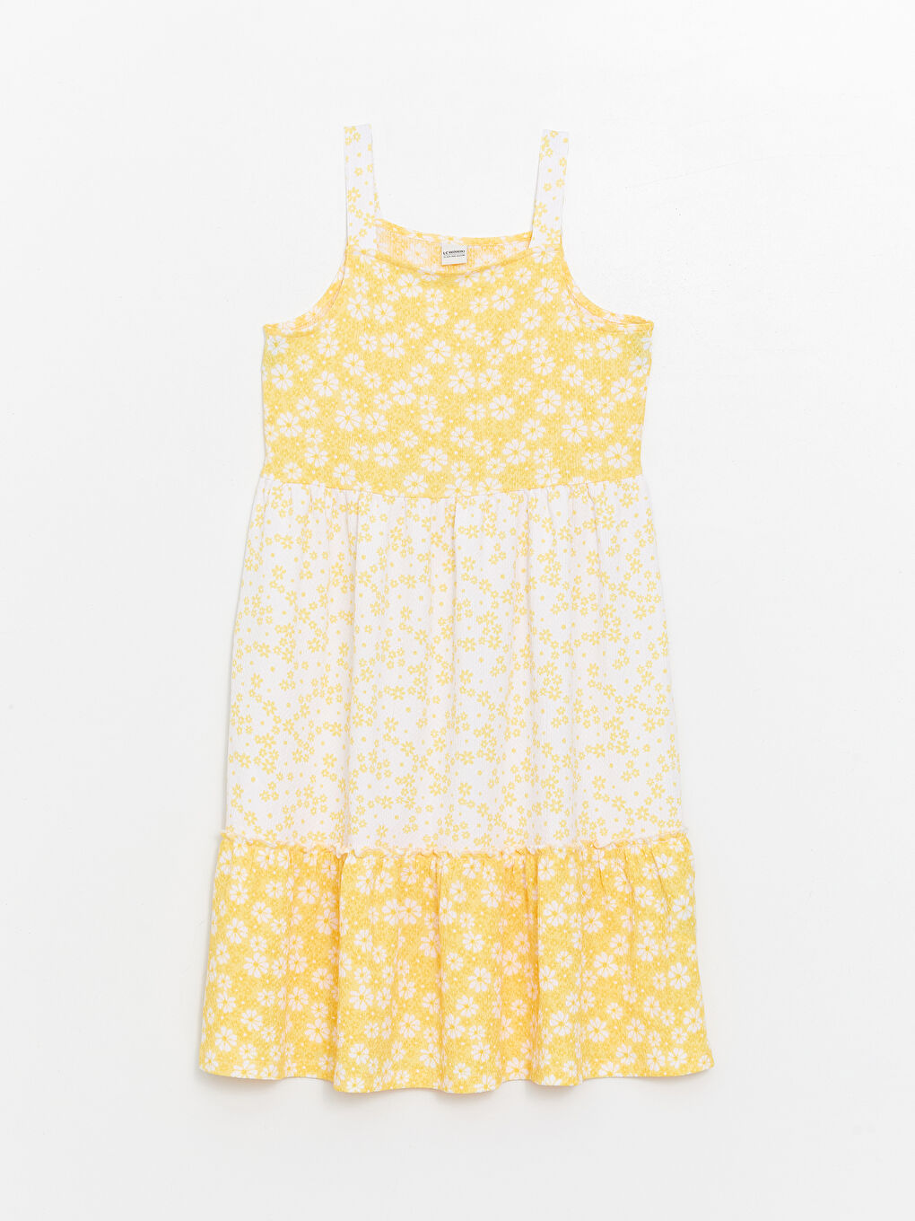 Square Neck Girls' Dress -S4HJ31Z4-LUG