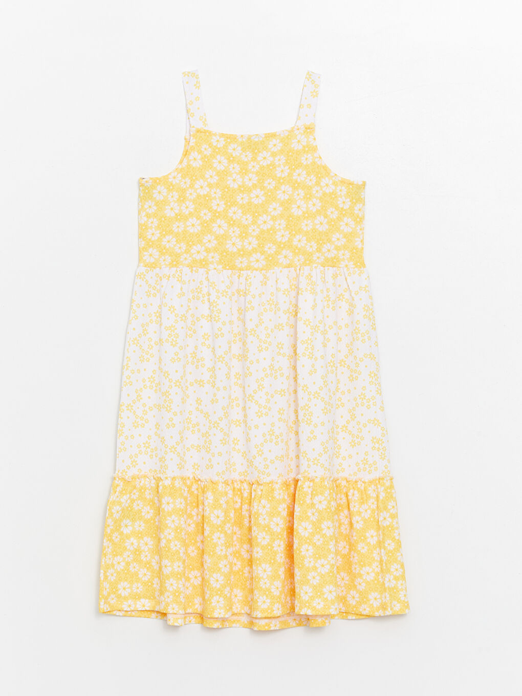 Square Neck Girls' Dress -S4HJ31Z4-LUG