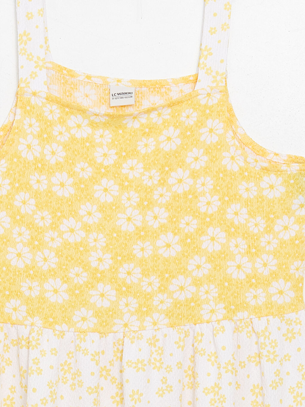 Square Neck Girls' Dress -S4HJ31Z4-LUG