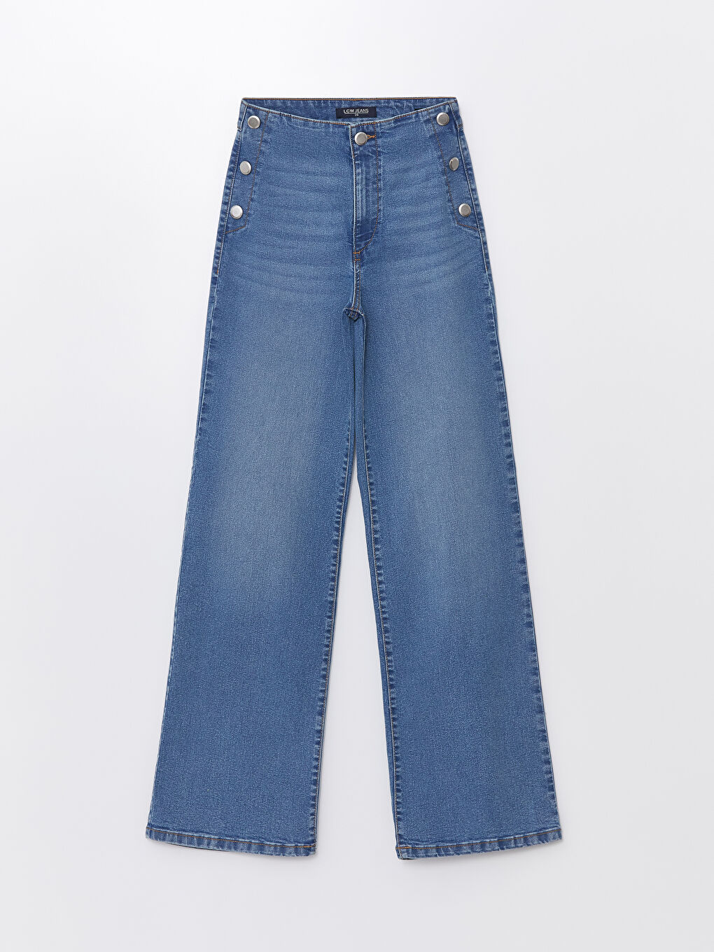 LCW Jeans Φαρδύ Παντελόνι Τζιν για Γυναίκες -S4HJ82Z8-507