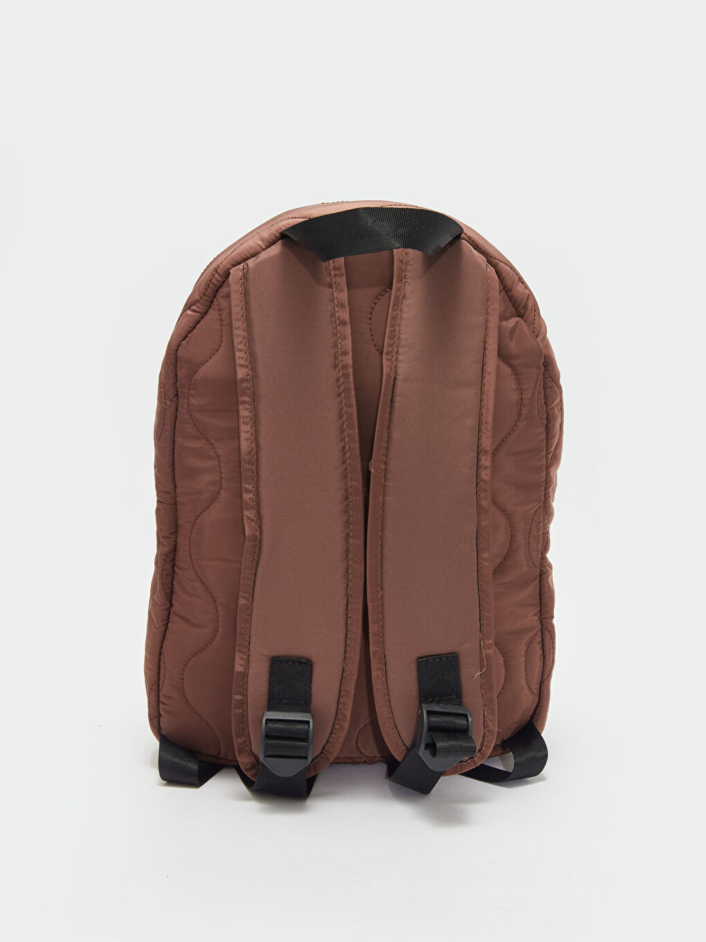 Kahverengi Laptop Bölmeli Kadın Sırt Çantası-4