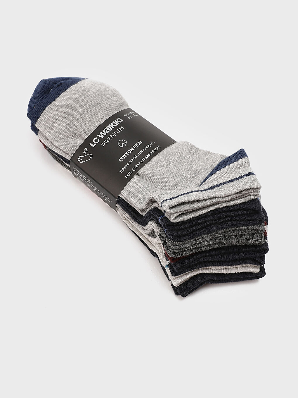 Men's Trainer Socks 7 Pack-1