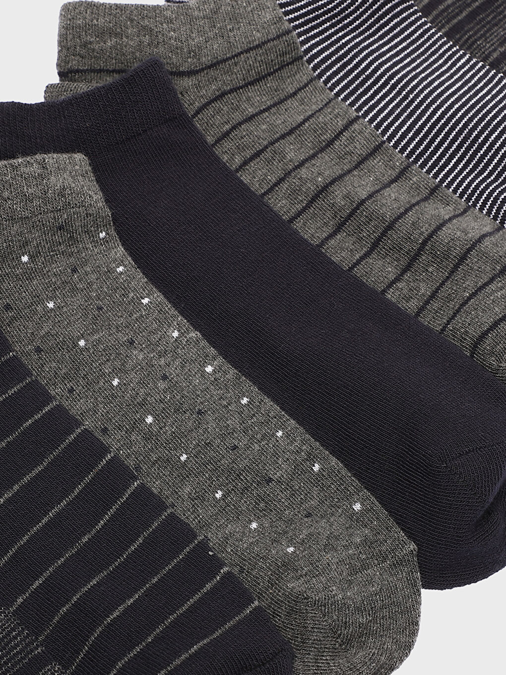 جوارب رياضية منقوشة للرجال - عبوة ٧ قطع-3