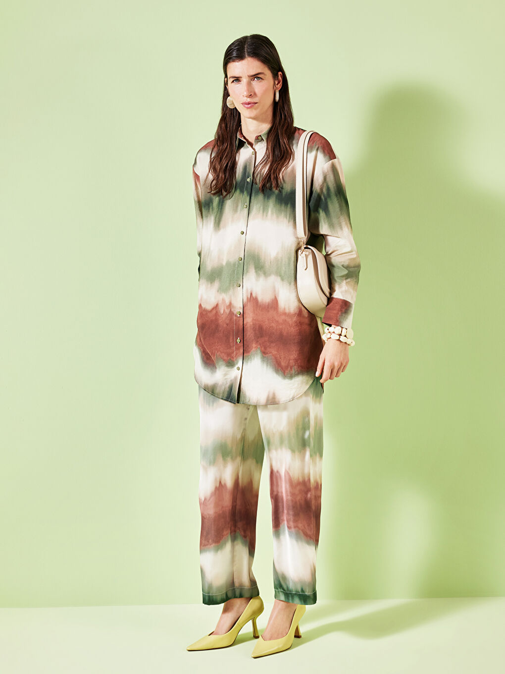 Batik Oversize Women's Shirt Tunic -S4HL22Z8-LRR