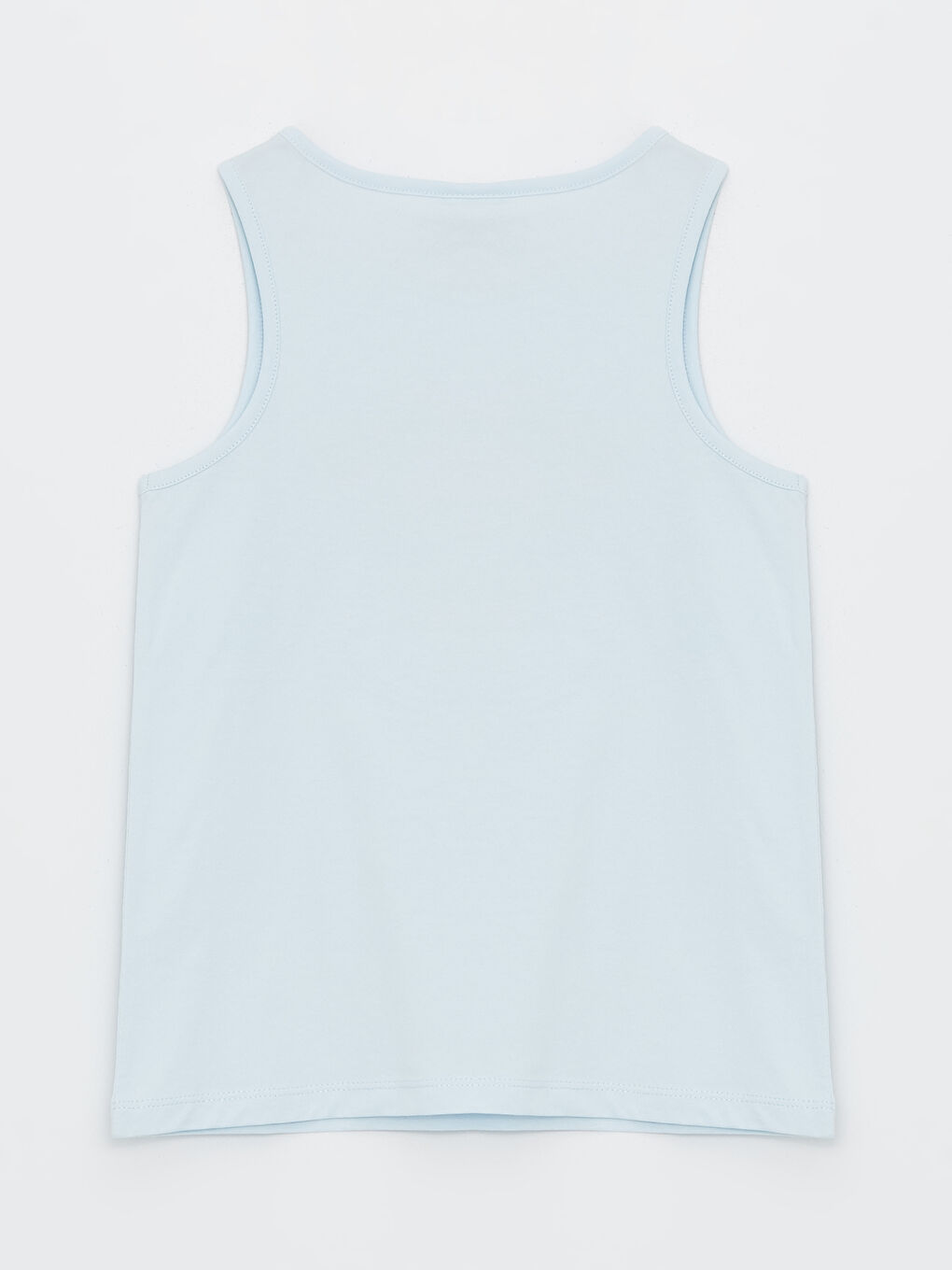 LCW Kids Crew Neck Printed Girls' Tank Top -S4HL25Z4-VZF