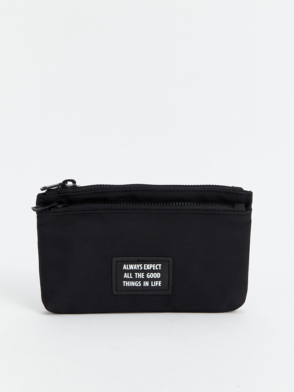 Siyah Baskılı Kadın Cüzdan