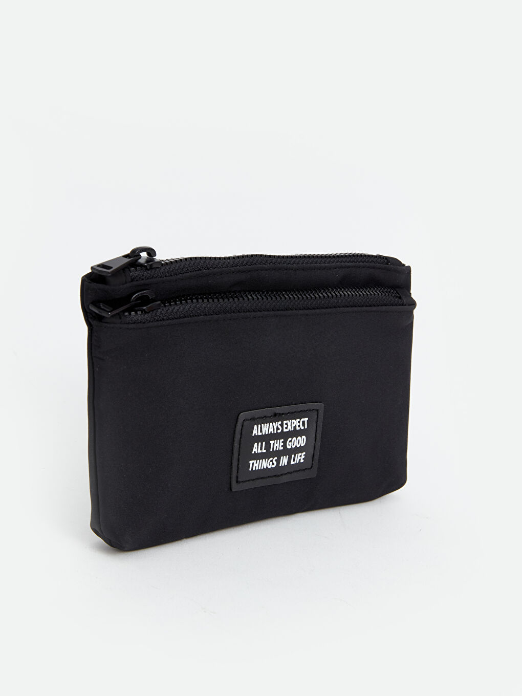 Siyah Baskılı Kadın Cüzdan-1