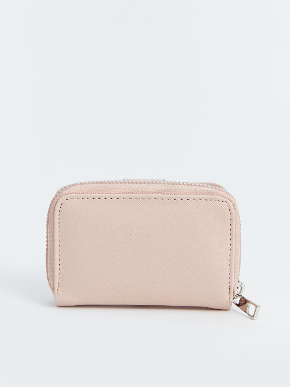 LCW ACCESSORIES Pembe Deri Görünümlü Kadın Cüzdan - 2