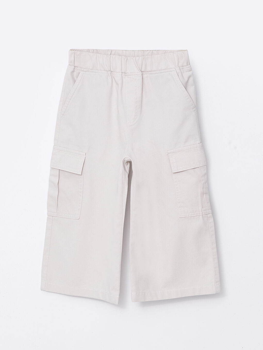 Girls' Cargo Pants with Elastic Waist -S4HM65Z4-G5H