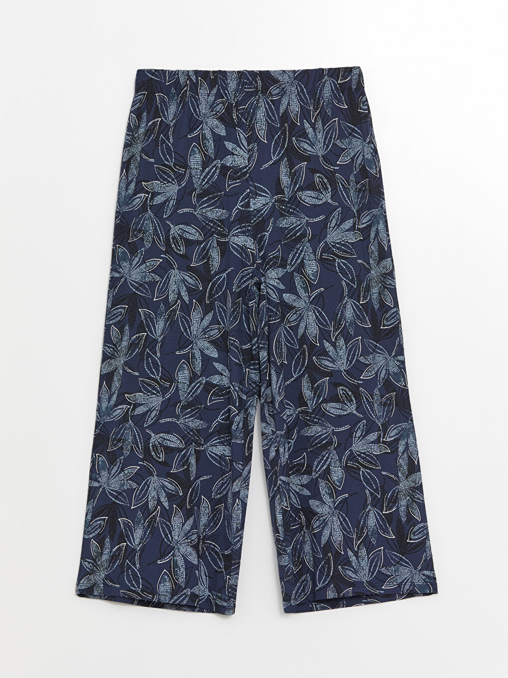 Women's Capri with Elastic Waist Pattern -S4HN82Z8-LSH