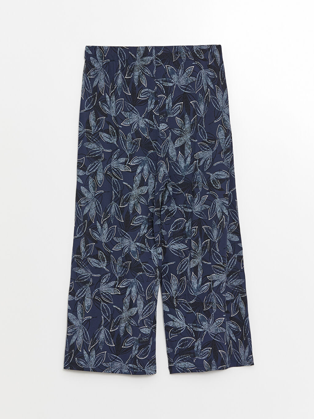 Women's Capri with Elastic Waist Pattern -S4HN82Z8-LSH