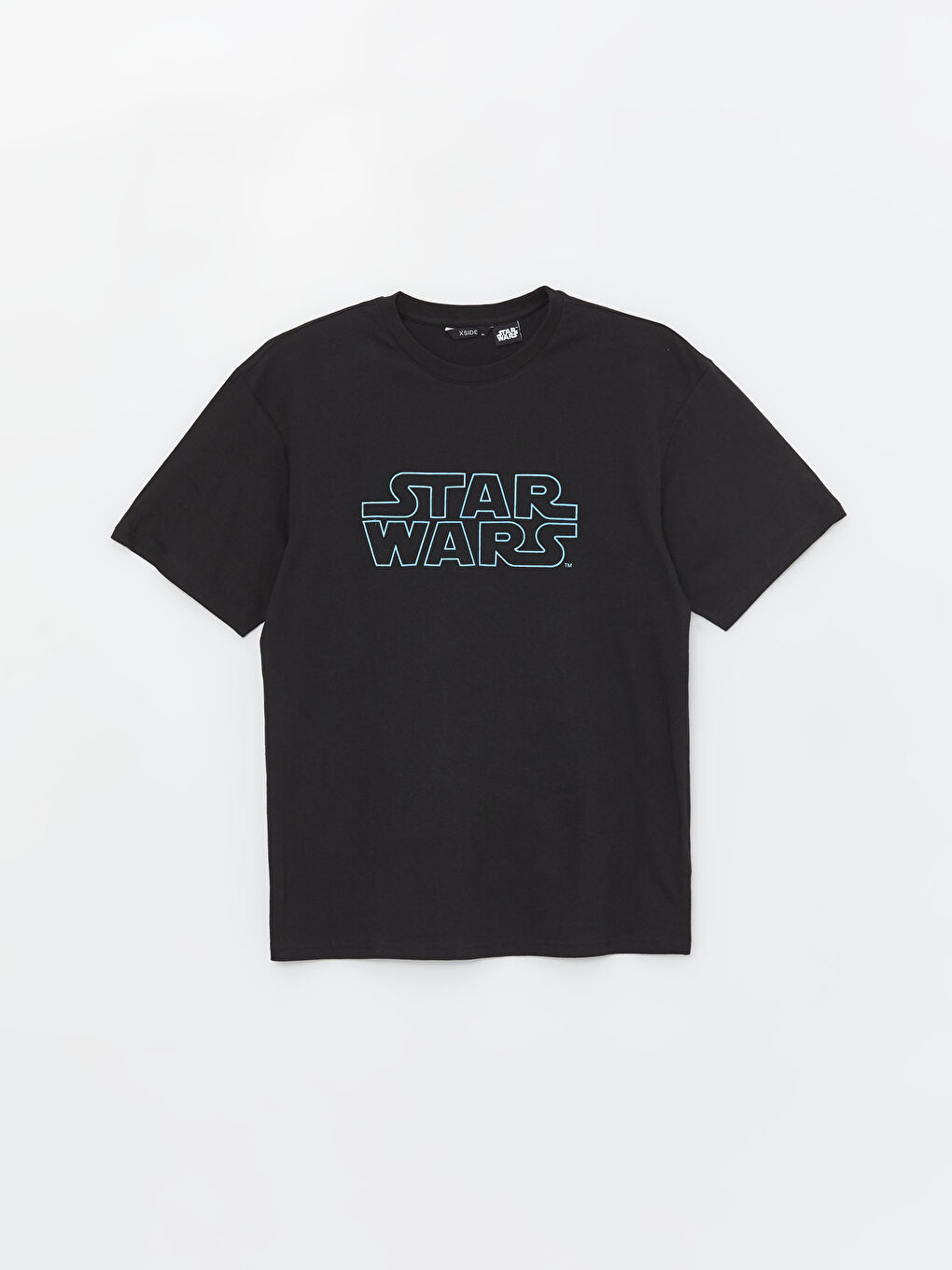 XSIDE Bisiklet Yaka Kısa Kollu Star Wars Baskılı Penye Erkek Tişört -S4HO06Z8-CVL