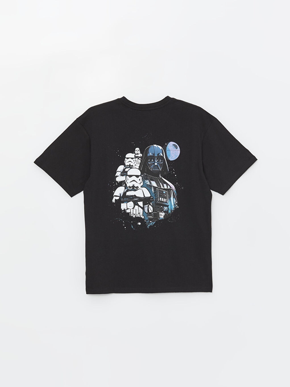XSIDE Bisiklet Yaka Kısa Kollu Star Wars Baskılı Penye Erkek Tişört -S4HO06Z8-CVL