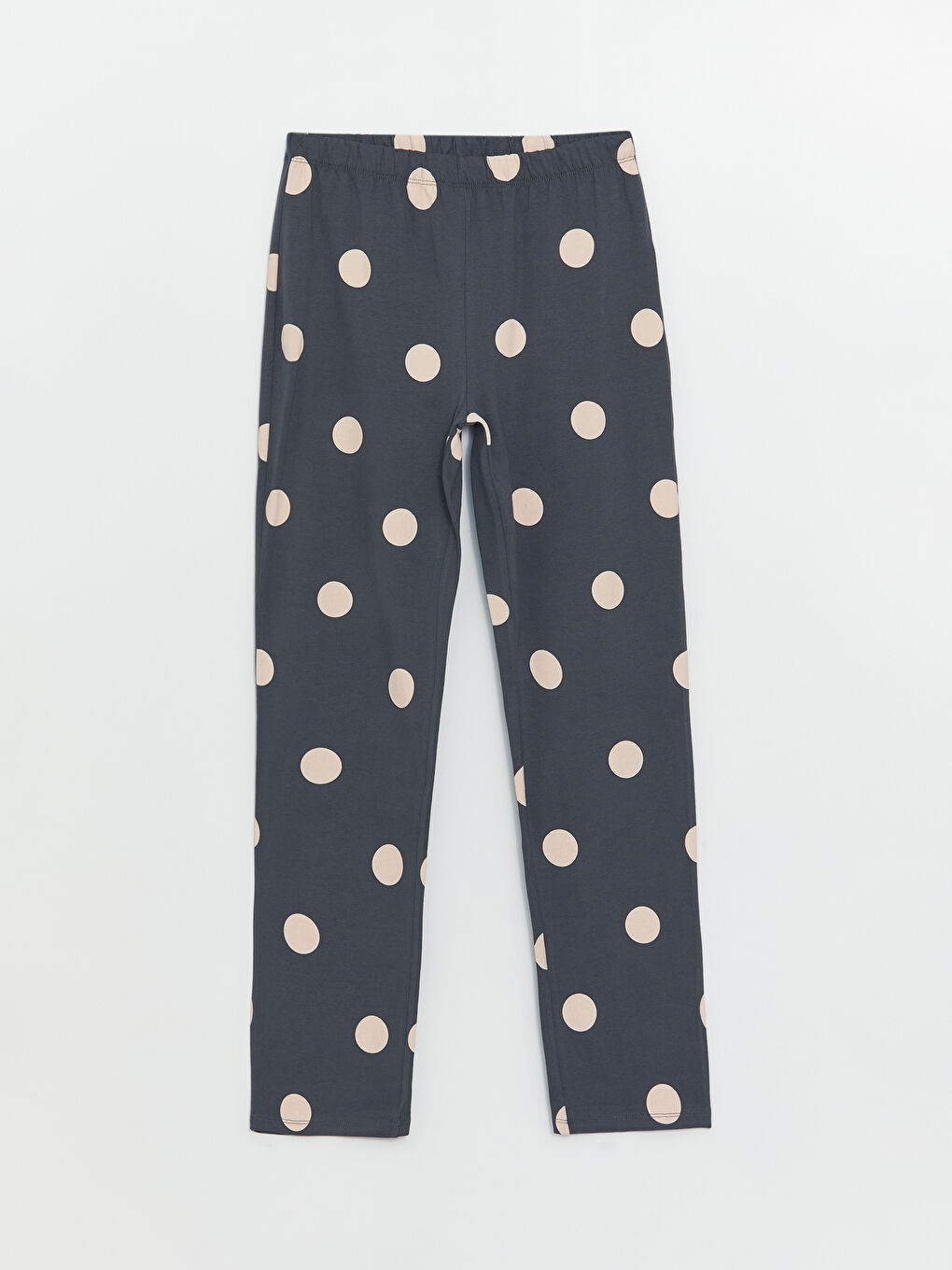 Shirt Collar Polka Dot Long Sleeve Maternity Pajamas Set -S4HO25Z8-LRX