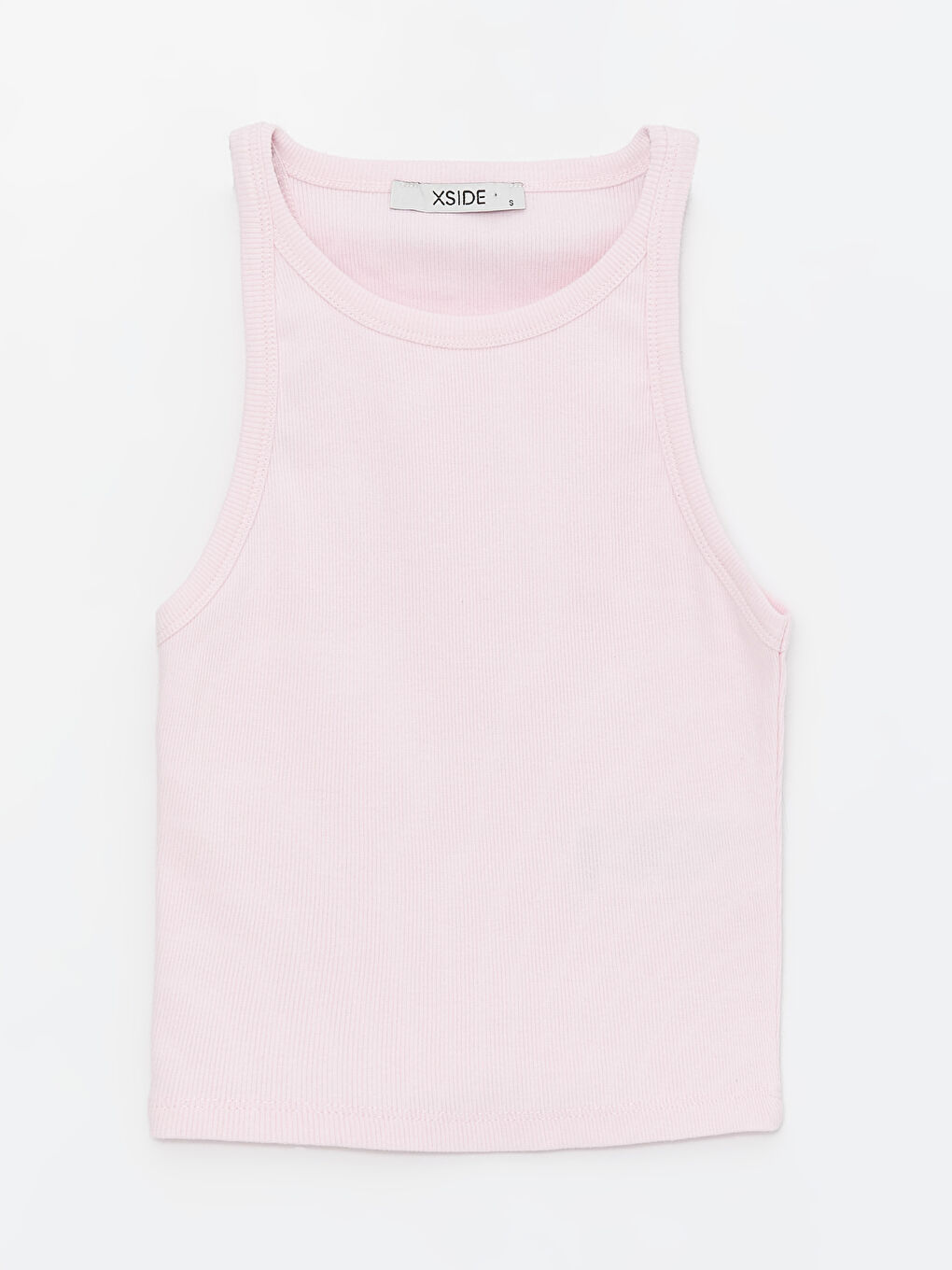 Women's Crew Neck Plain Crop -S4HO30Z8-QWM