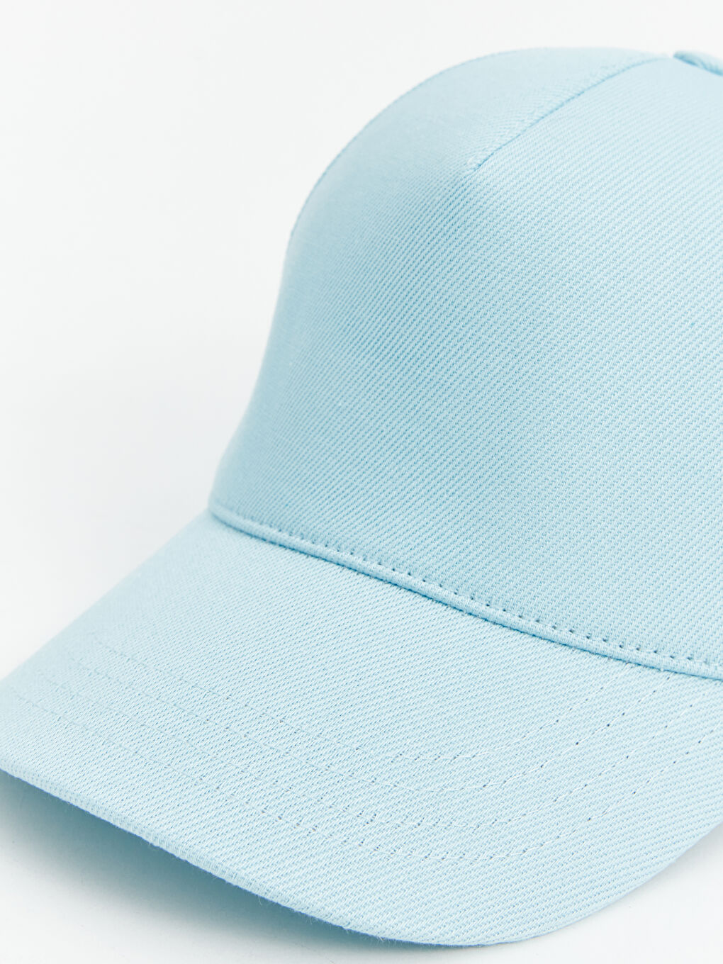 Mavi Düz Erkek Kep Şapka-1