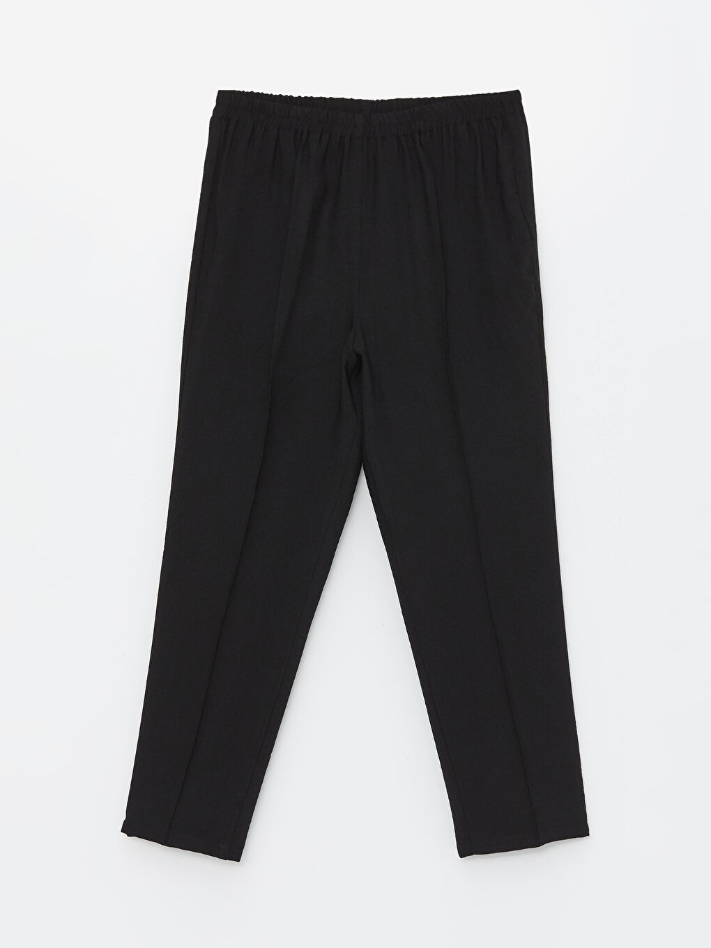 Elastic Waist Comfortable Fit Women's Trousers -S4HO73Z8-CVL