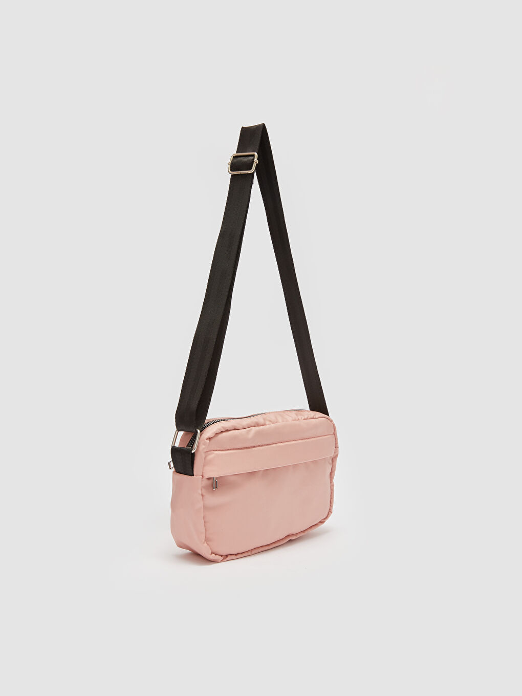 Pembe Ayarlanabilir Askılı Kadın Kol Çantası-4