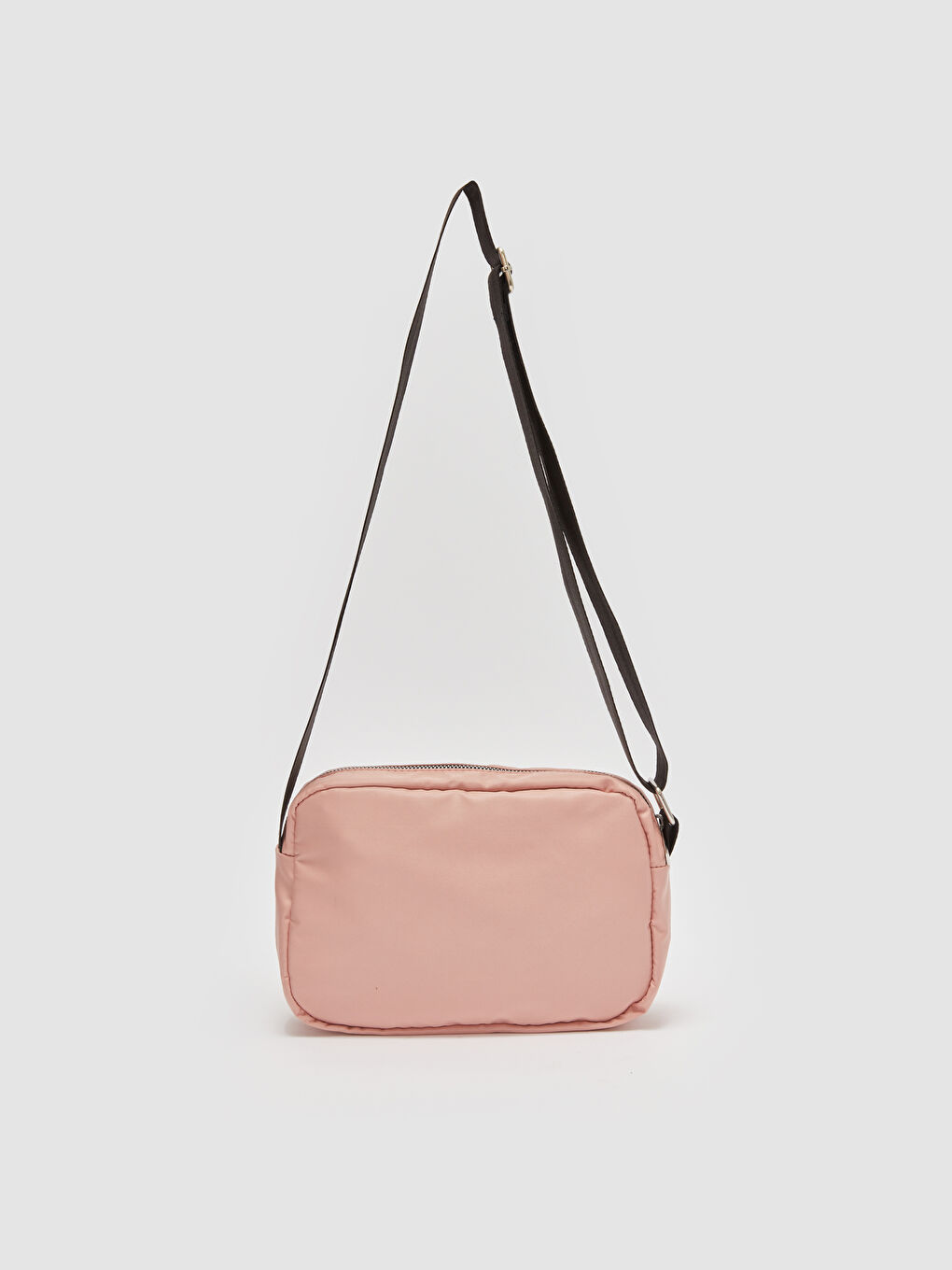 Pembe Ayarlanabilir Askılı Kadın Kol Çantası-5