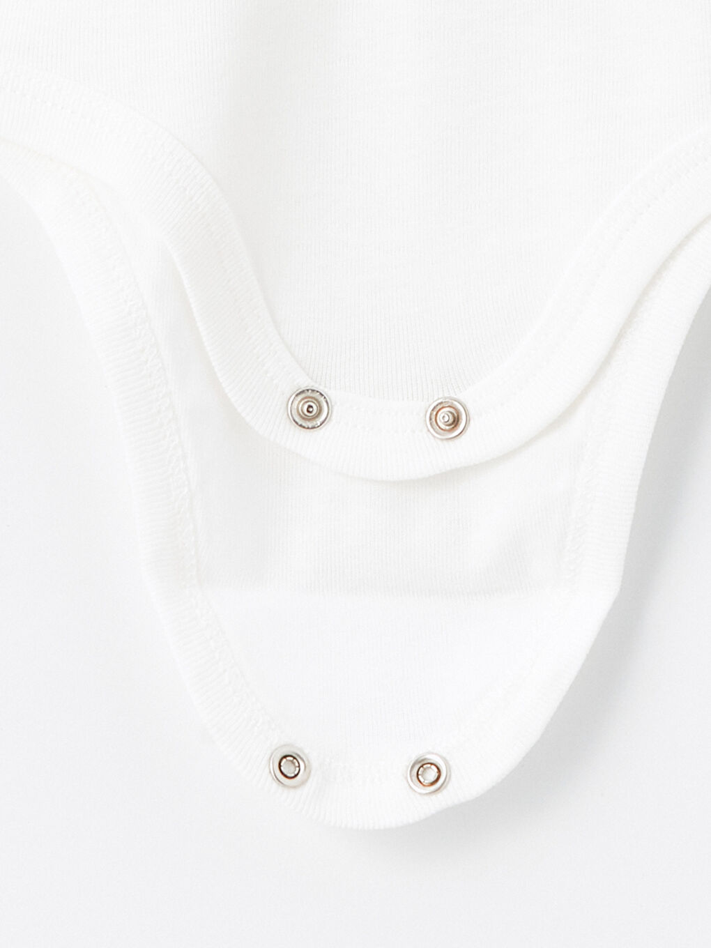 Ekru Bisiklet Yaka Baskılı Kız Bebek Çıtçıtlı Bodysuit-1