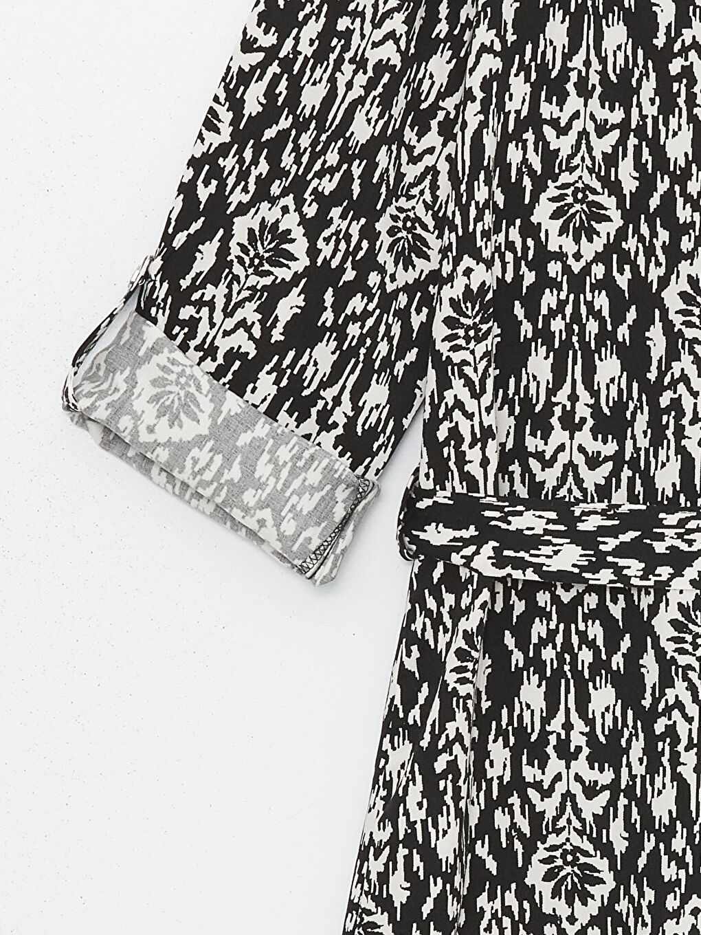 Patterned Women's Shirt Dress -S4HP53Z8-LQJ