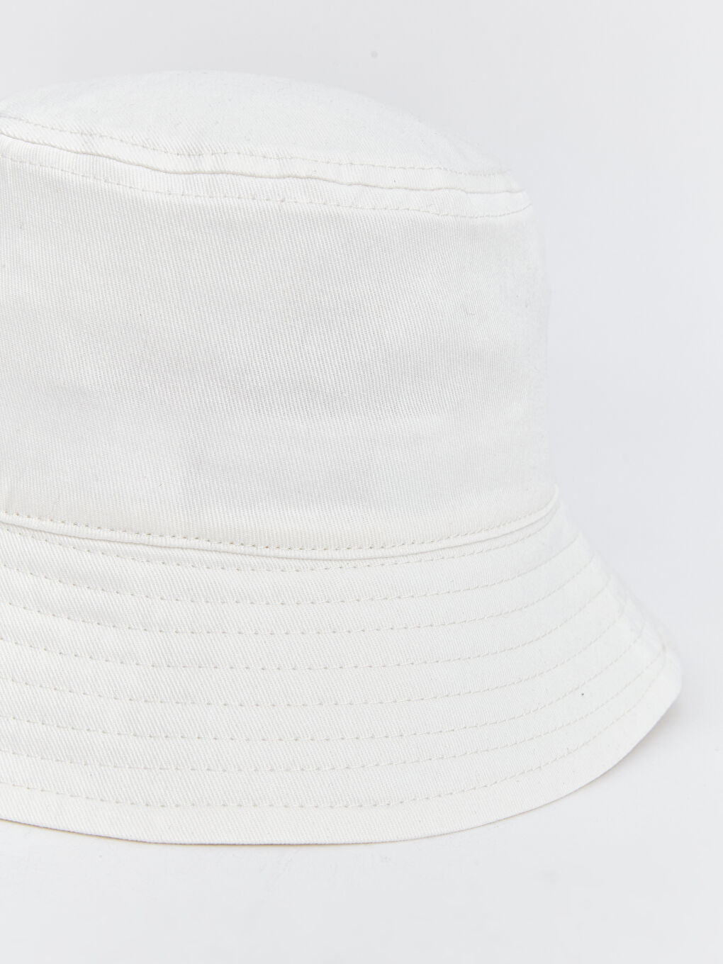 Bej Kadın Bucket Şapka-1