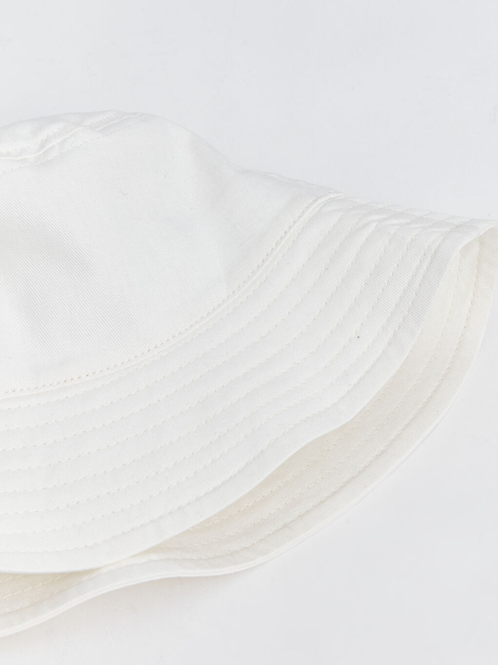 Bej Kadın Bucket Şapka-2