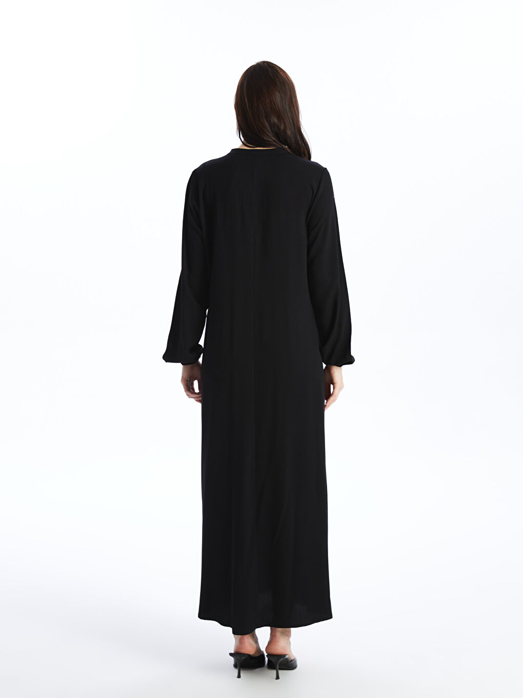 Crew Neck Regular Long Sleeve Women's Dress -S4HP72Z8-CVL