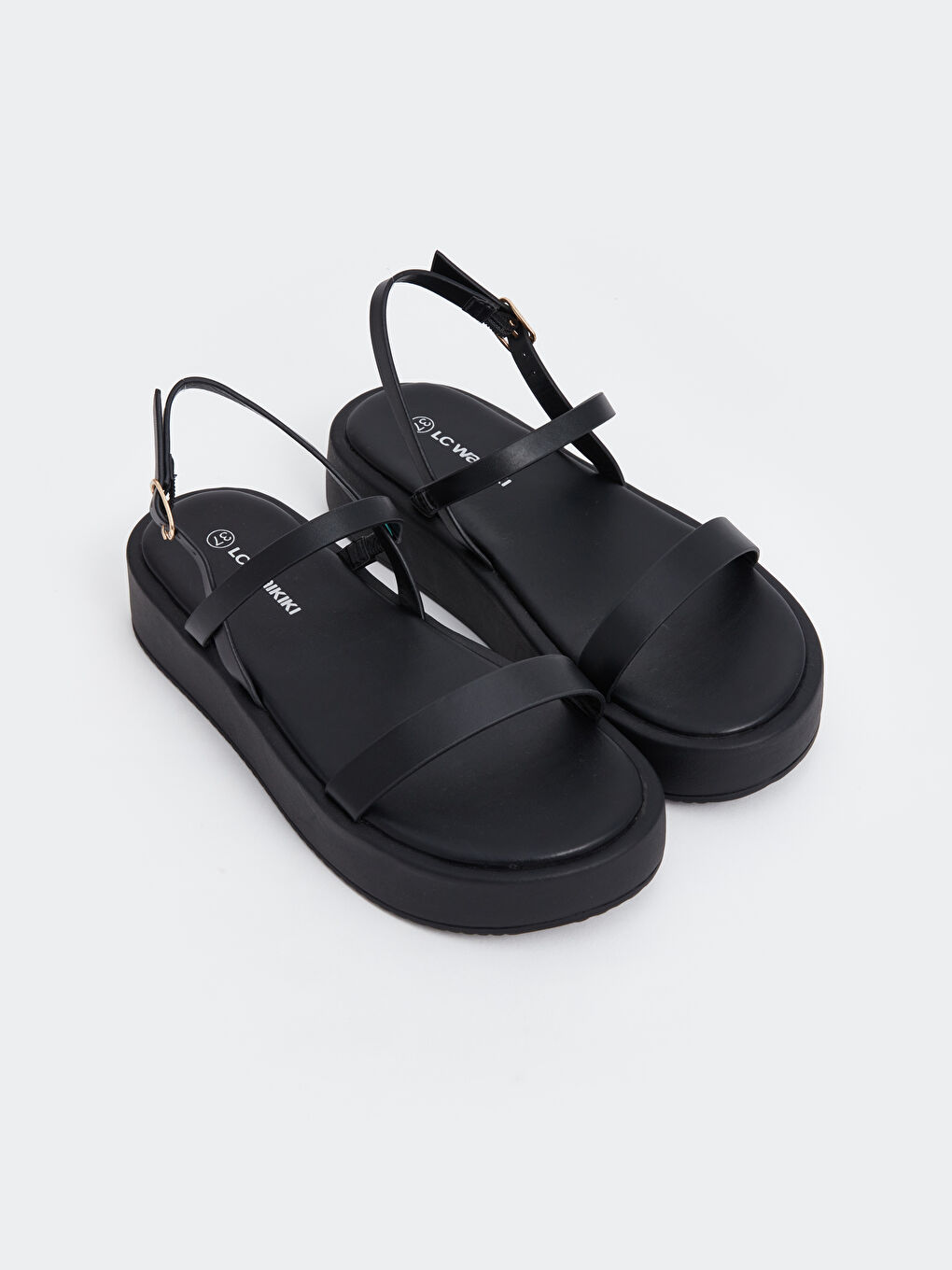 LC Waikiki Faux Leather Women's Sandals -S4HP95Z8-HUC