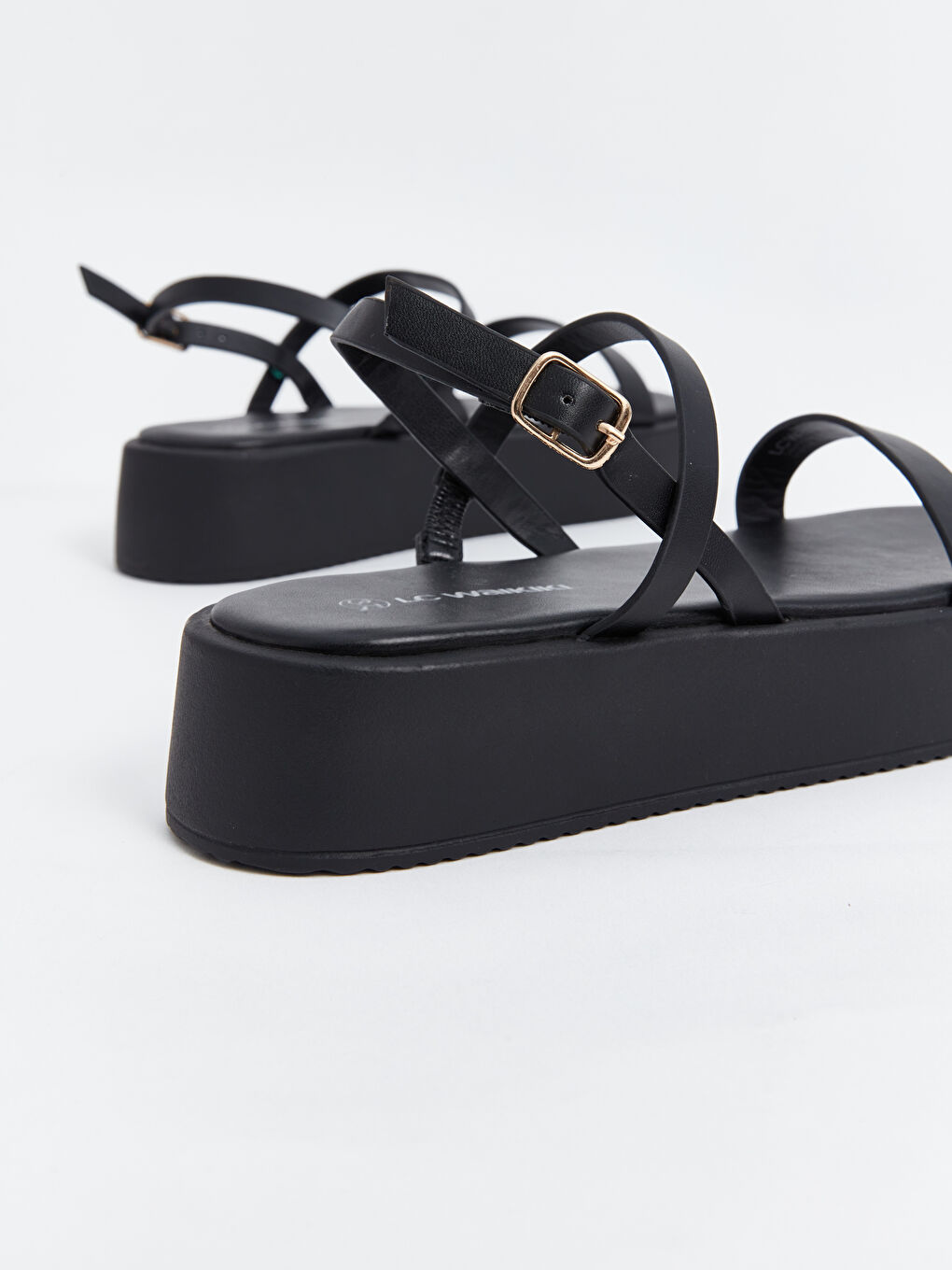 LC Waikiki Faux Leather Women's Sandals -S4HP95Z8-HUC