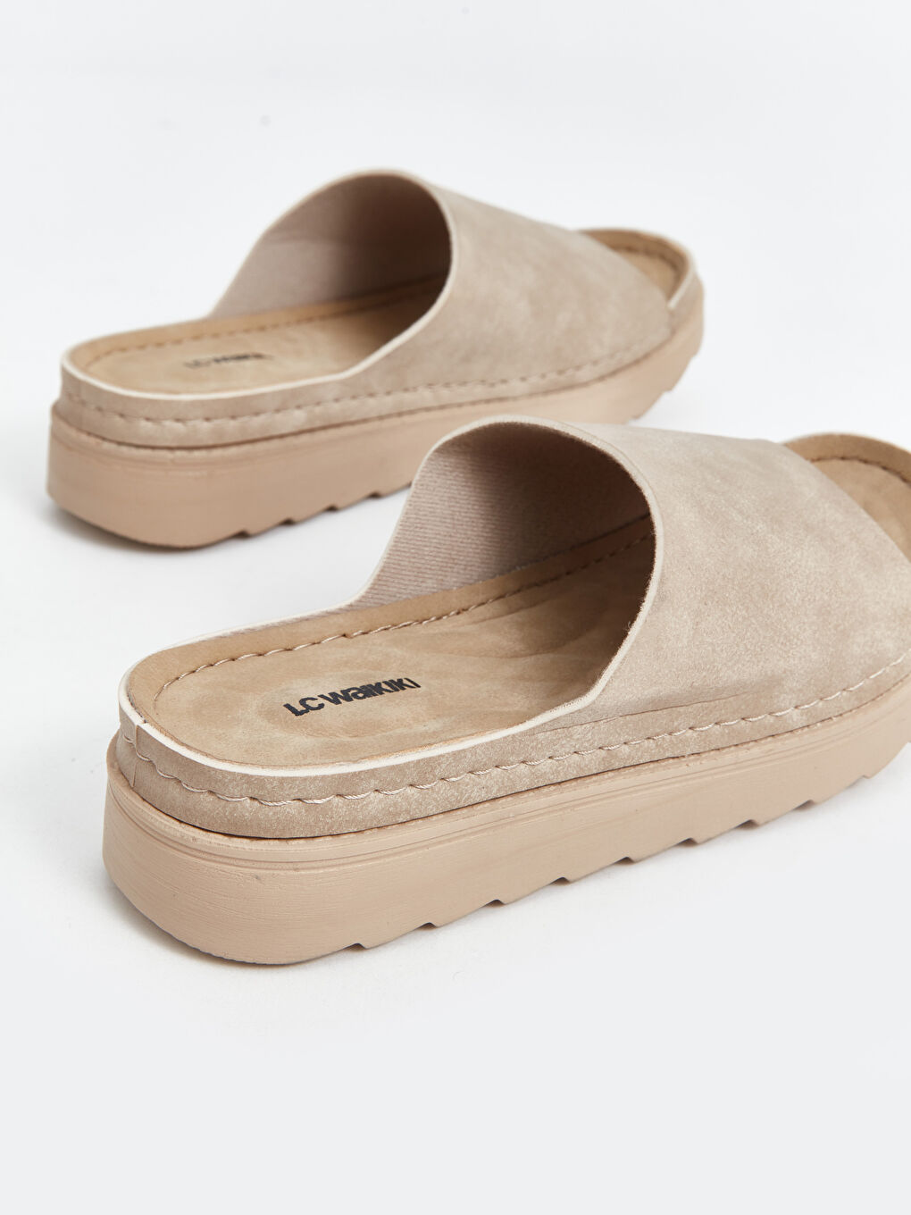 Suede Look Women's Slippers-4