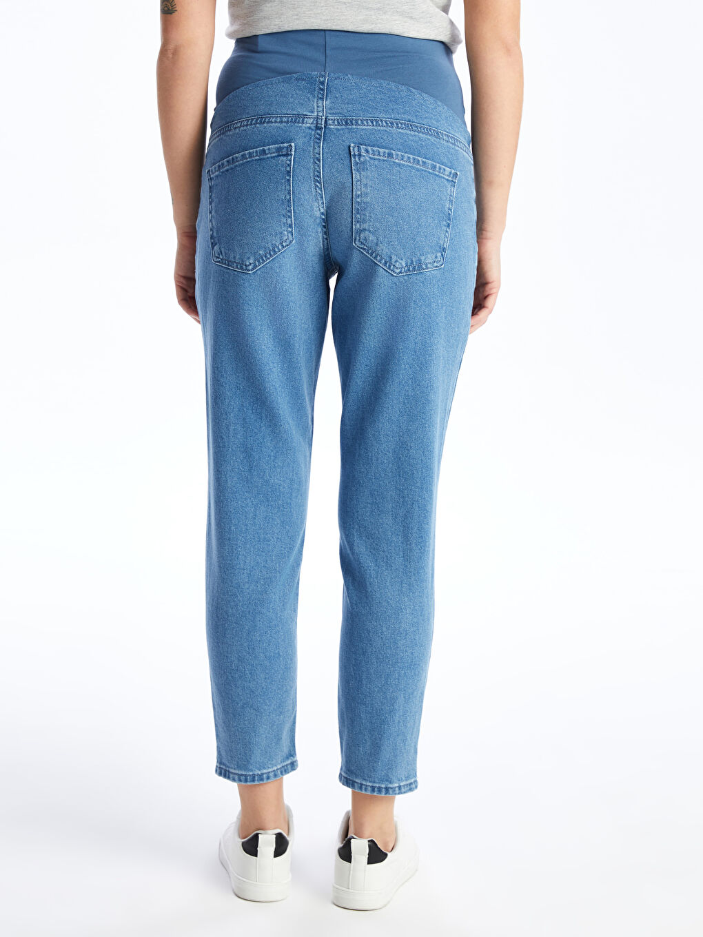 Maternity Mom Fit Jeans with Over-Bump Panel -S4HQ95Z8-LR1