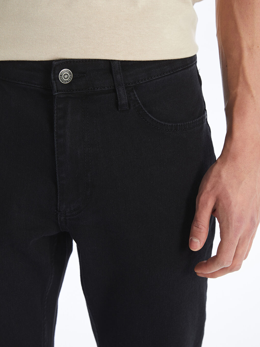 Siyah 779 Regular Fit Erkek Jean Pantolon-2