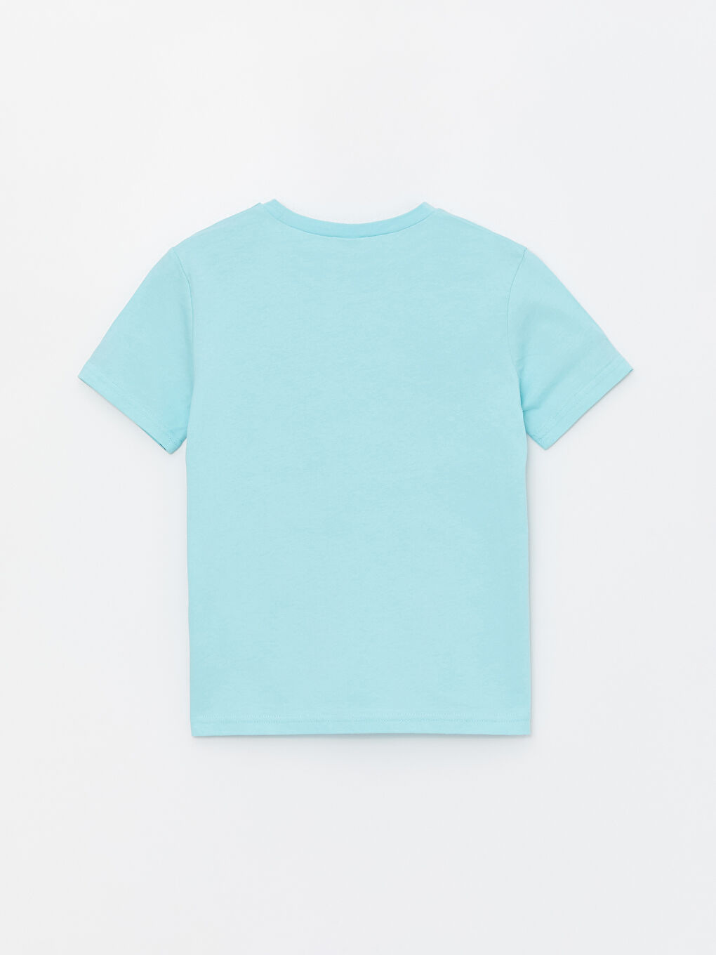 Crew Neck Printed Short Sleeve Boys' T-Shirt-3