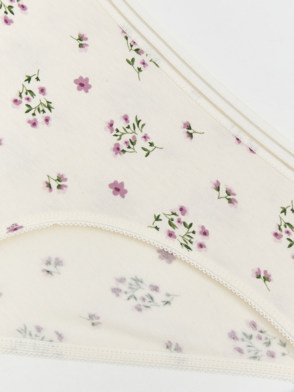 Karışık Çiçekli Bikini Külot-2