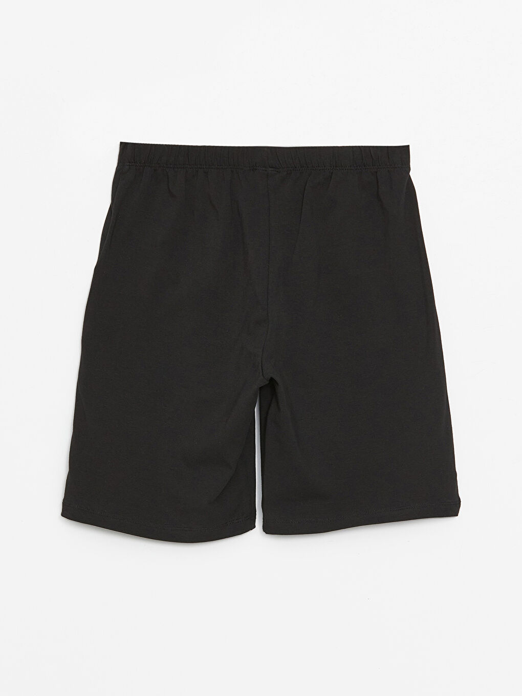 Mavi Bisiklet Yaka Baskılı Kısa Kollu Erkek Çocuk Şortlu Pijama Takımı-4