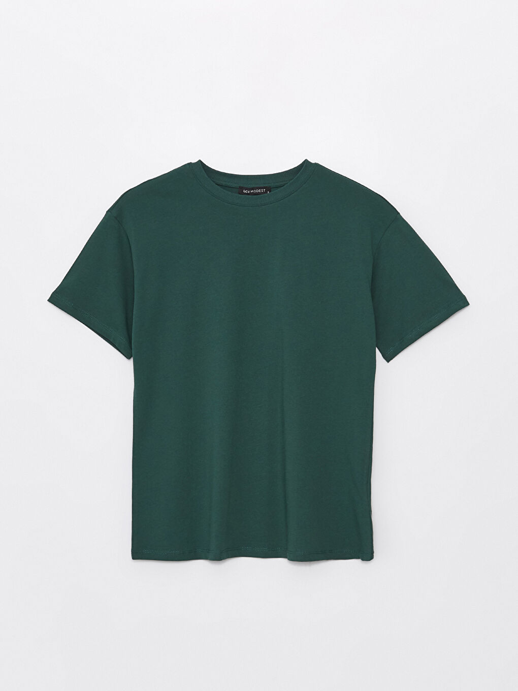Crew Neck Regular Short Sleeve Women's T-shirt -S4HT30Z8-HPP