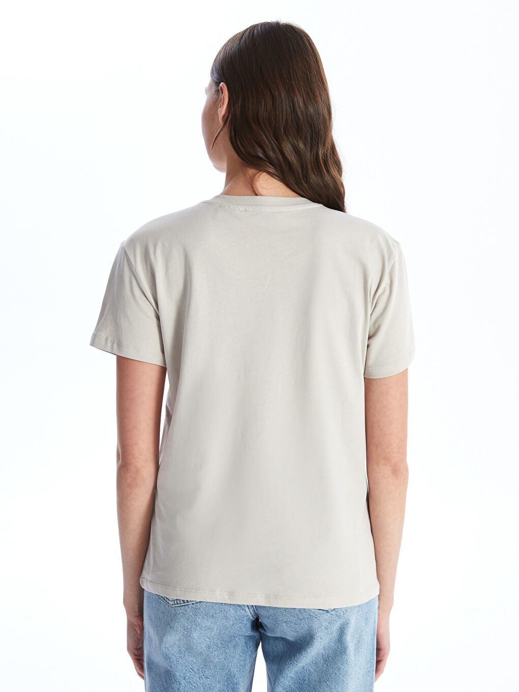Crew Neck Winnie The Pooh Printed Short-Sleeve Women's T-Shirt -S4HU09Z8-QYF