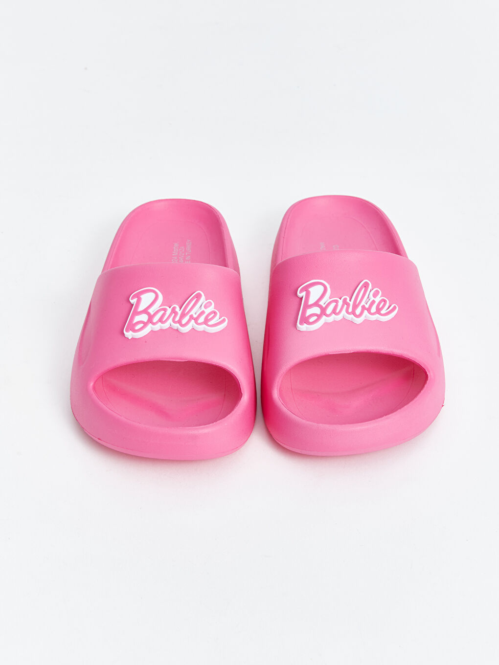 LCW STEPS Fuşya Barbie Baskılı Kız Çocuk Terlik - 2