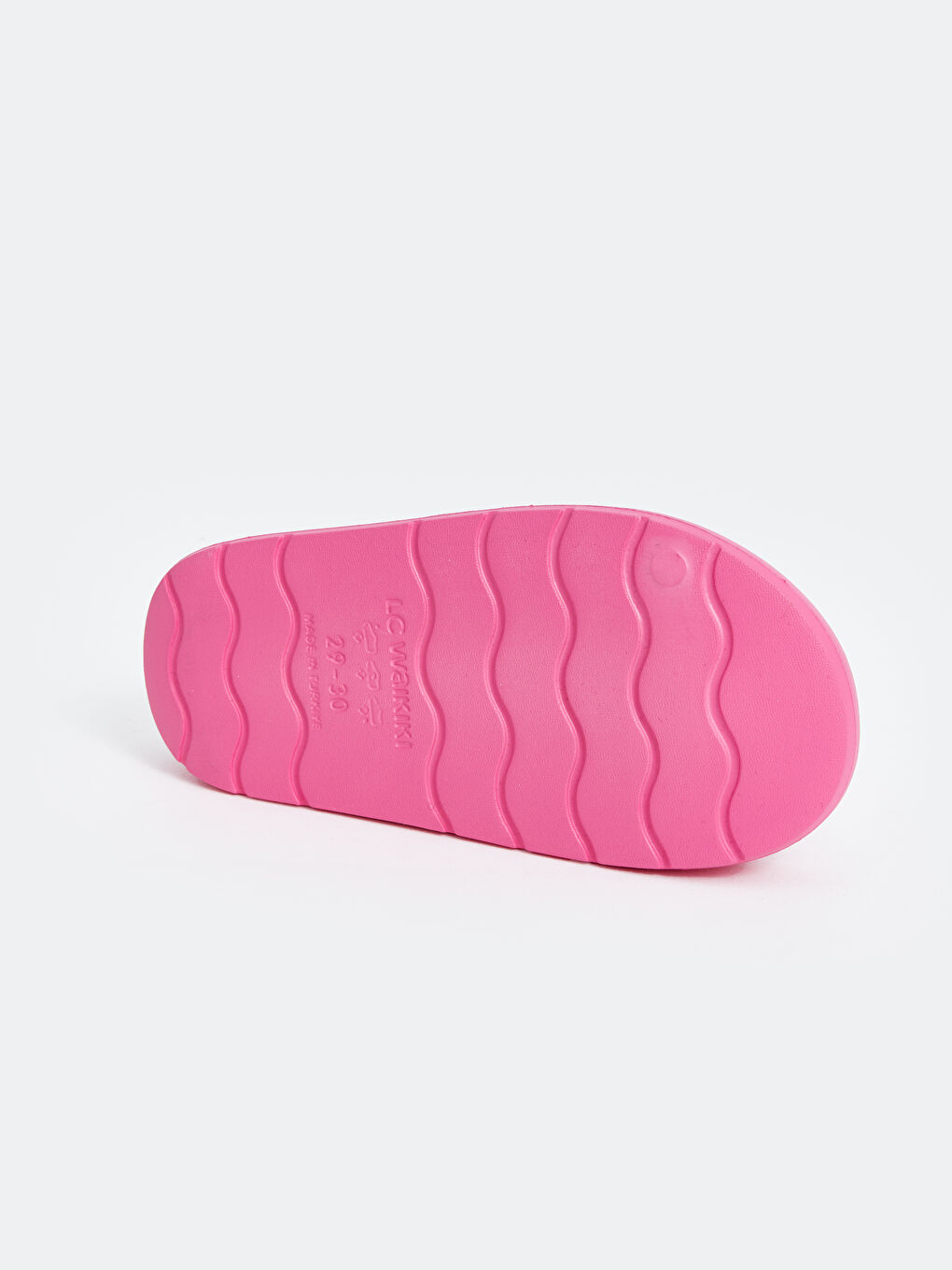 LCW STEPS Fuşya Barbie Baskılı Kız Çocuk Terlik - 3